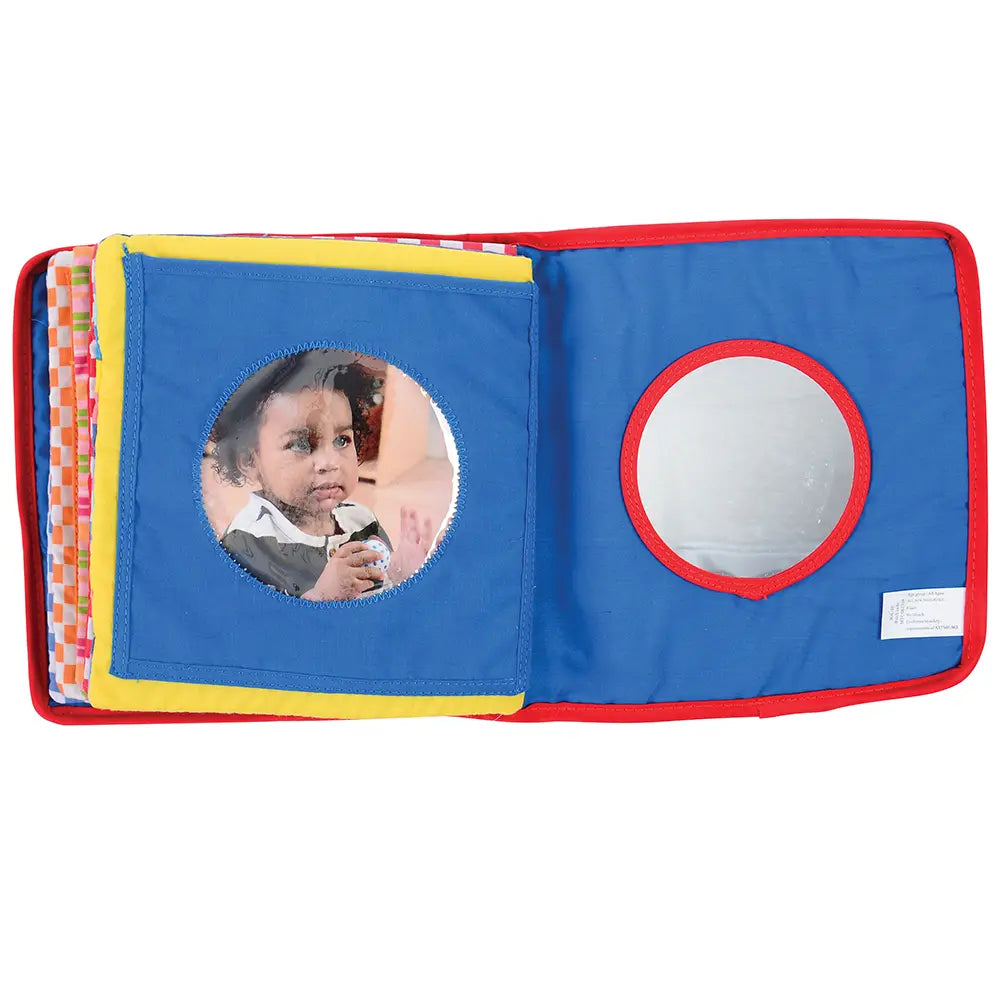 Baby's First Photo Album | Interactive Family & Friends Recognition Book with Mirror - Perfect for Newborn Milestones, Baby Shower Gifts & Memory Keeping