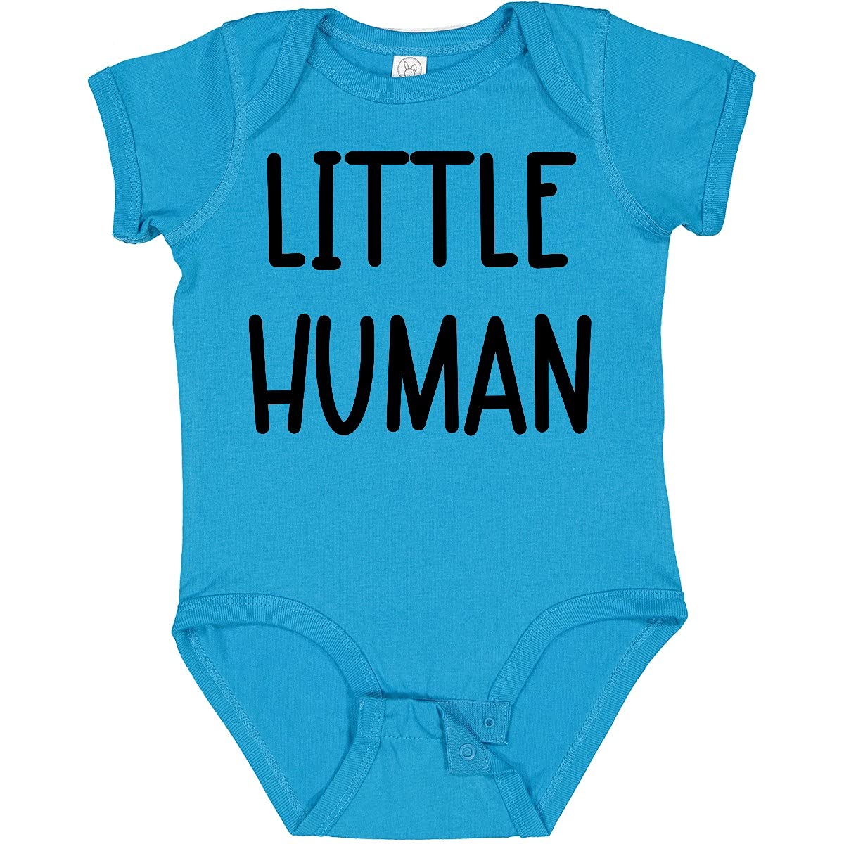 Inktastic Baby Little Human Baby Bodysuit - Soft Cotton Infant Onesie for Newborns & Toddlers - Perfect for Everyday Wear, Photo Shoots & Gifts