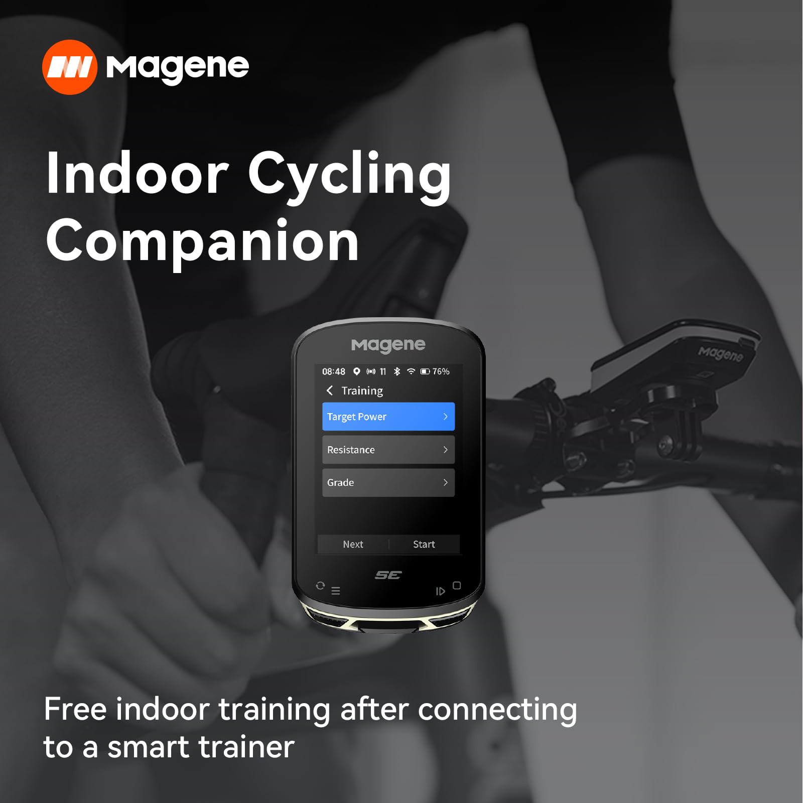 Magene C506SE Wireless GPS Bike Computer - 2.4
