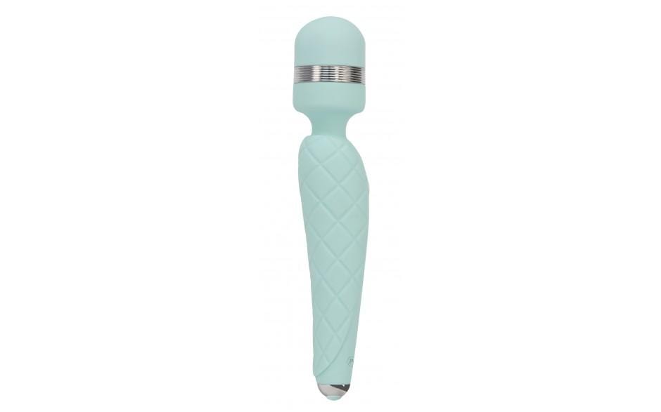Pillow Talk Cheeky Wand Vibe with Swarovski Crystal - Rechargeable Personal Massager for Relaxation & Intimate Moments - Perfect for Couples & Solo Use