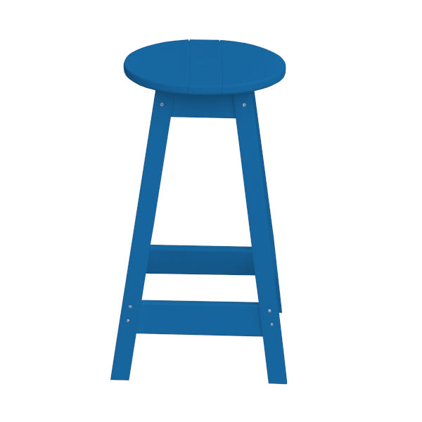 Eco-Friendly Recycled Plastic Counter Stool - Durable & Sustainable Bar Stool for Kitchen Island, Breakfast Nook, or Home Bar - Height Adjustable & Comfortable Seating