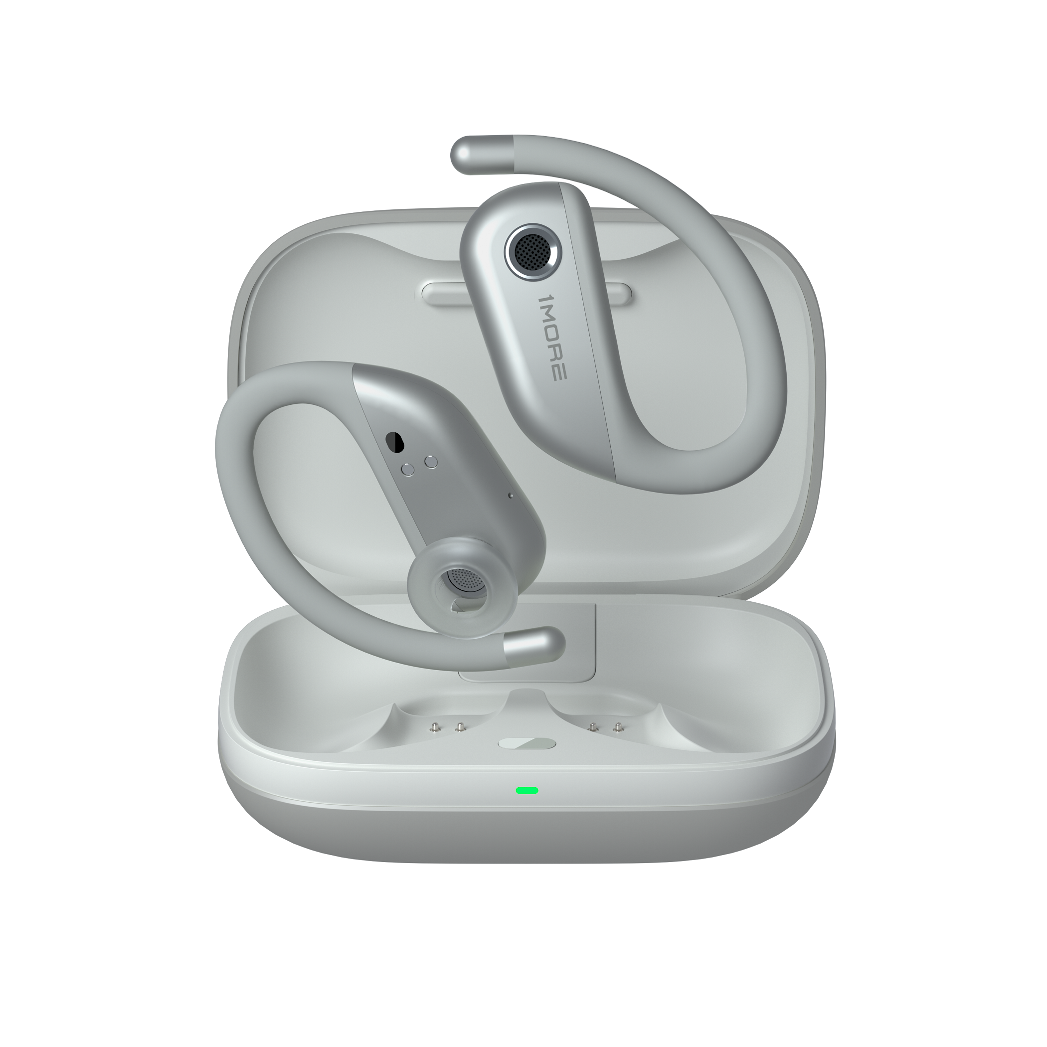 1More Fit S50 Wireless Earbuds - Bluetooth 5.3, IPX5 Waterproof, 30H Playtime for Running, Gym, Workout & Daily Use