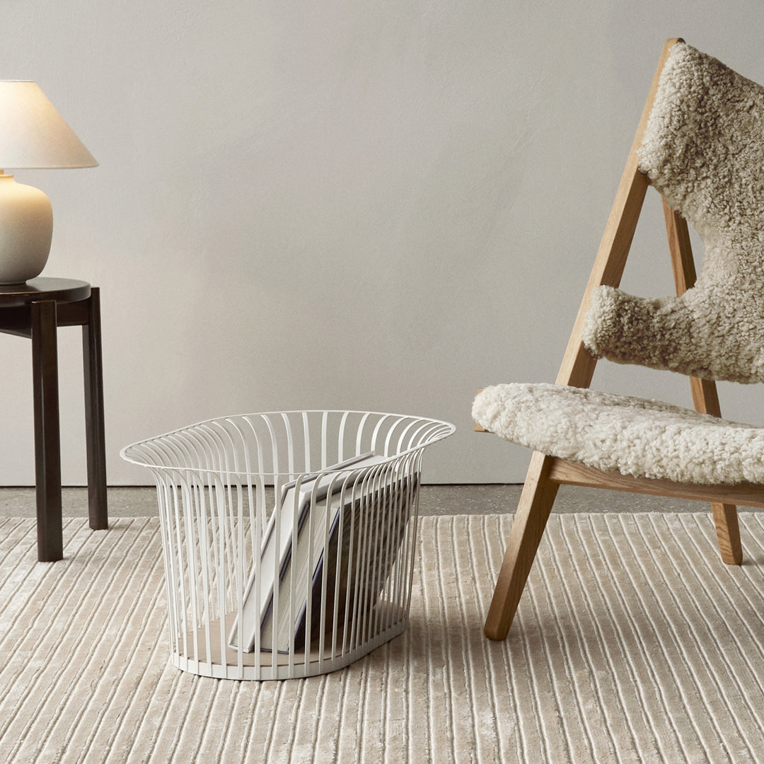 Nina Bruun Houkime Rug - Modern Scandinavian Design Handmade Wool Area Rug for Living Room, Bedroom & Dining Room - Perfect for Home Decor & Cozy Spaces