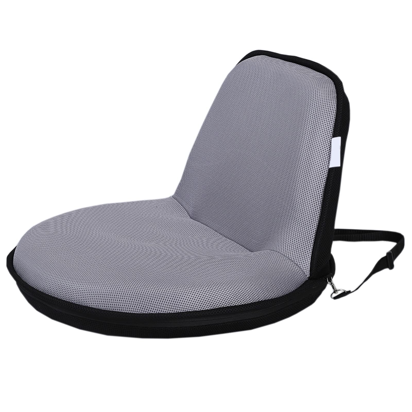PPGE Heavy Duty Folding Camping Chair for Adults - 400lbs Weight Capacity, Lightweight Portable Outdoor Recliner with Back Support - Perfect for Camping, Hiking, Beach, Picnics & Backyard Relaxation (Gray)