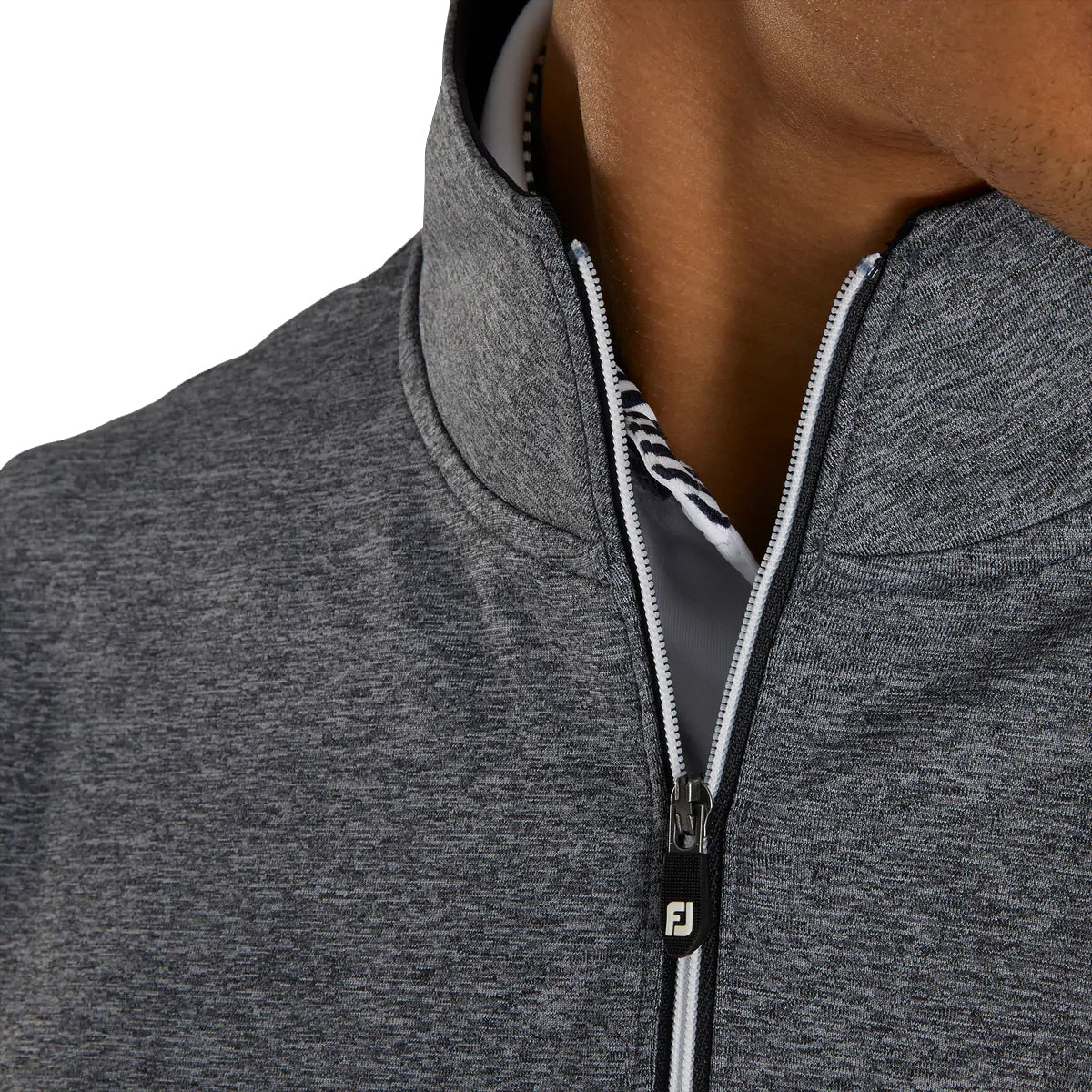 FootJoy Men's Golf 1/2 Zip Pullover - Lightweight Performance Golf Shirt for Men - Breathable & Moisture-Wicking - Perfect for Golf Course, Driving Range & Casual Wear
