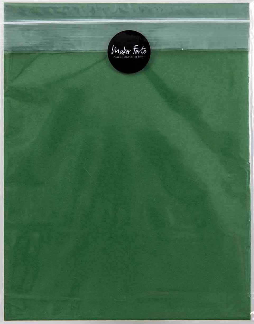 Maker Forte Premium 8.5x11 Cardstock Paper - British Racing Green for Crafting, Scrapbooking & DIY Projects
