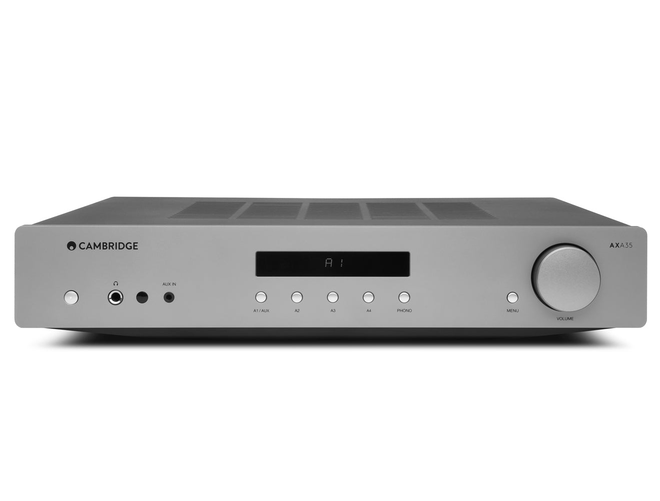 Cambridge Audio AXA35 Integrated Stereo Amplifier - 60W x 2 Channel Hi-Fi Audio System for Home Theater, Turntable & Speakers | Perfect for Living Room, Office & Music Studio Setup