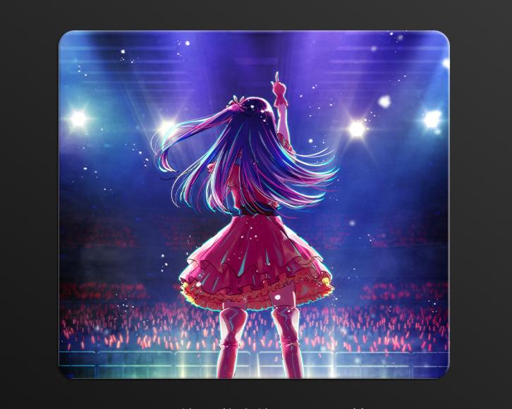 Premium Tempered Glass Mouse Pad - Large 24