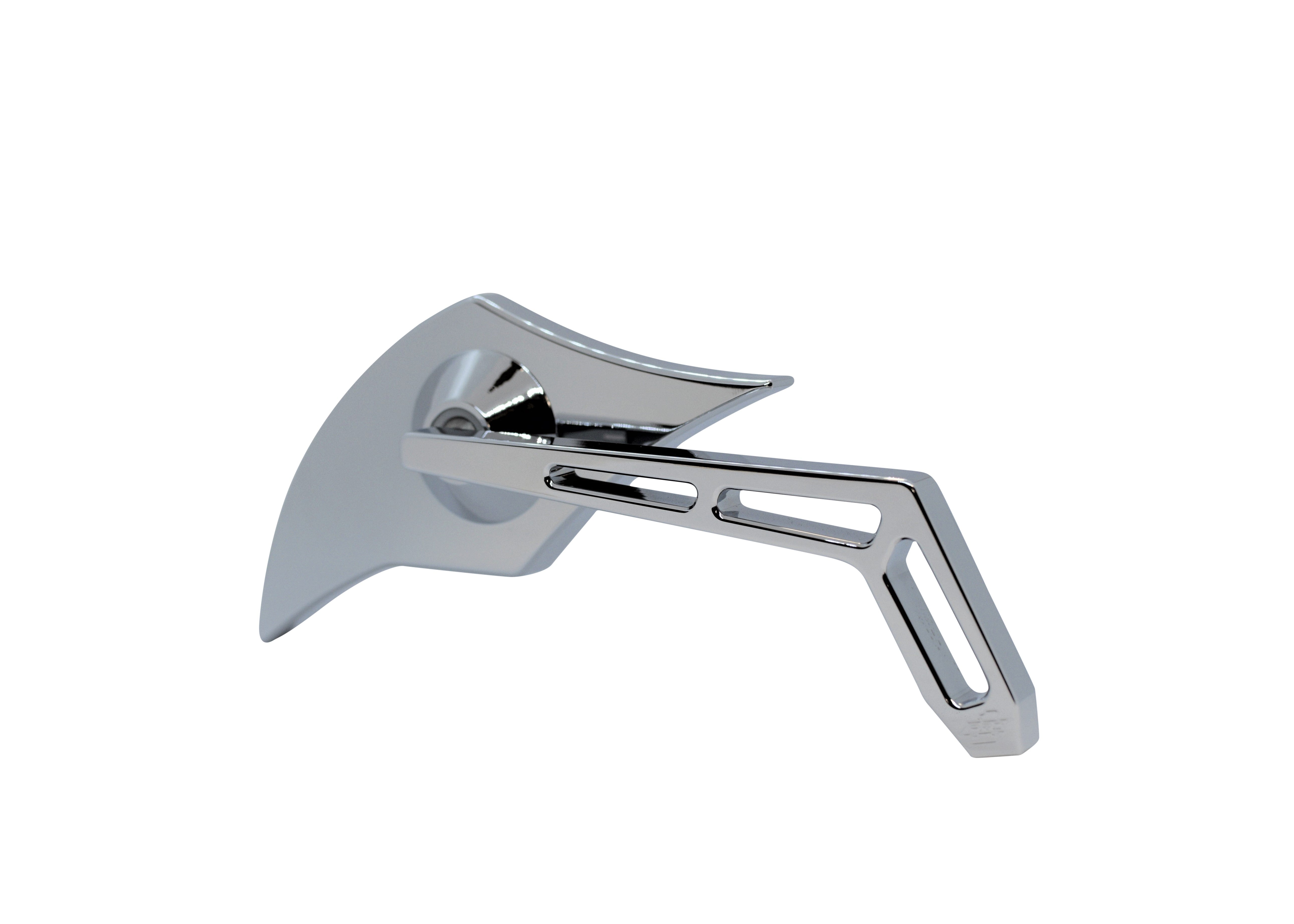 Stylish Weekend Warrior Cut Out Stem Mirror with Large Flame Head - Perfect for Home Decor, Bedroom, Bathroom & Vanity