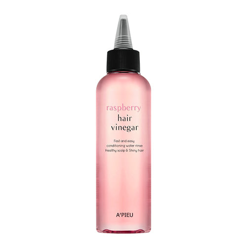 A'PIEU Raspberry Hair Vinegar 200ml - Natural Hair Rinse for Damaged Hair, Scalp Care & Shine Enhancement - Perfect for Color-Treated & Dry Hair at Home Salon Treatment