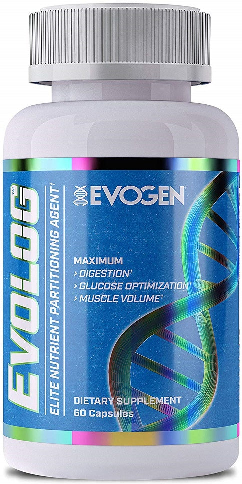Evogen Evolog 60 Capsules - Premium Muscle Growth & Recovery Supplement for Bodybuilding, Fitness & Athletic Performance - Supports Lean Muscle Gain & Workout Recovery