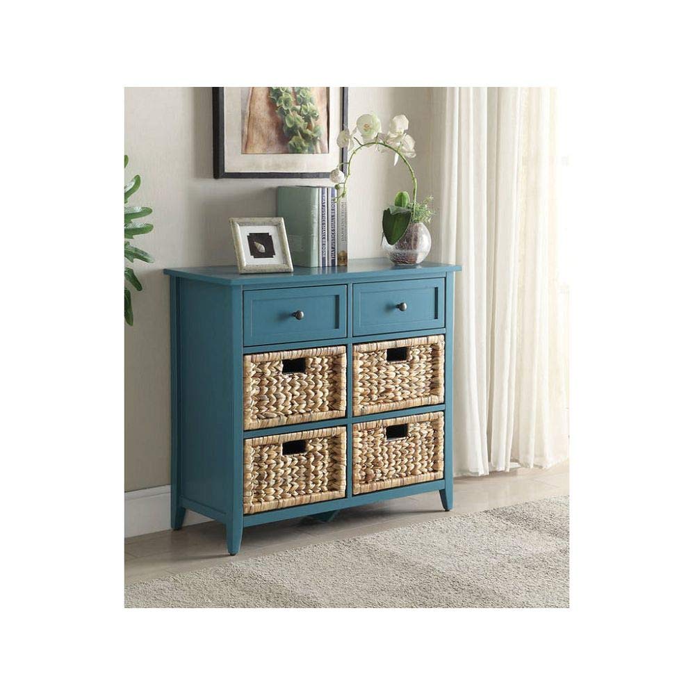 6-Drawer Solid Wood Storage Cabinet - 30