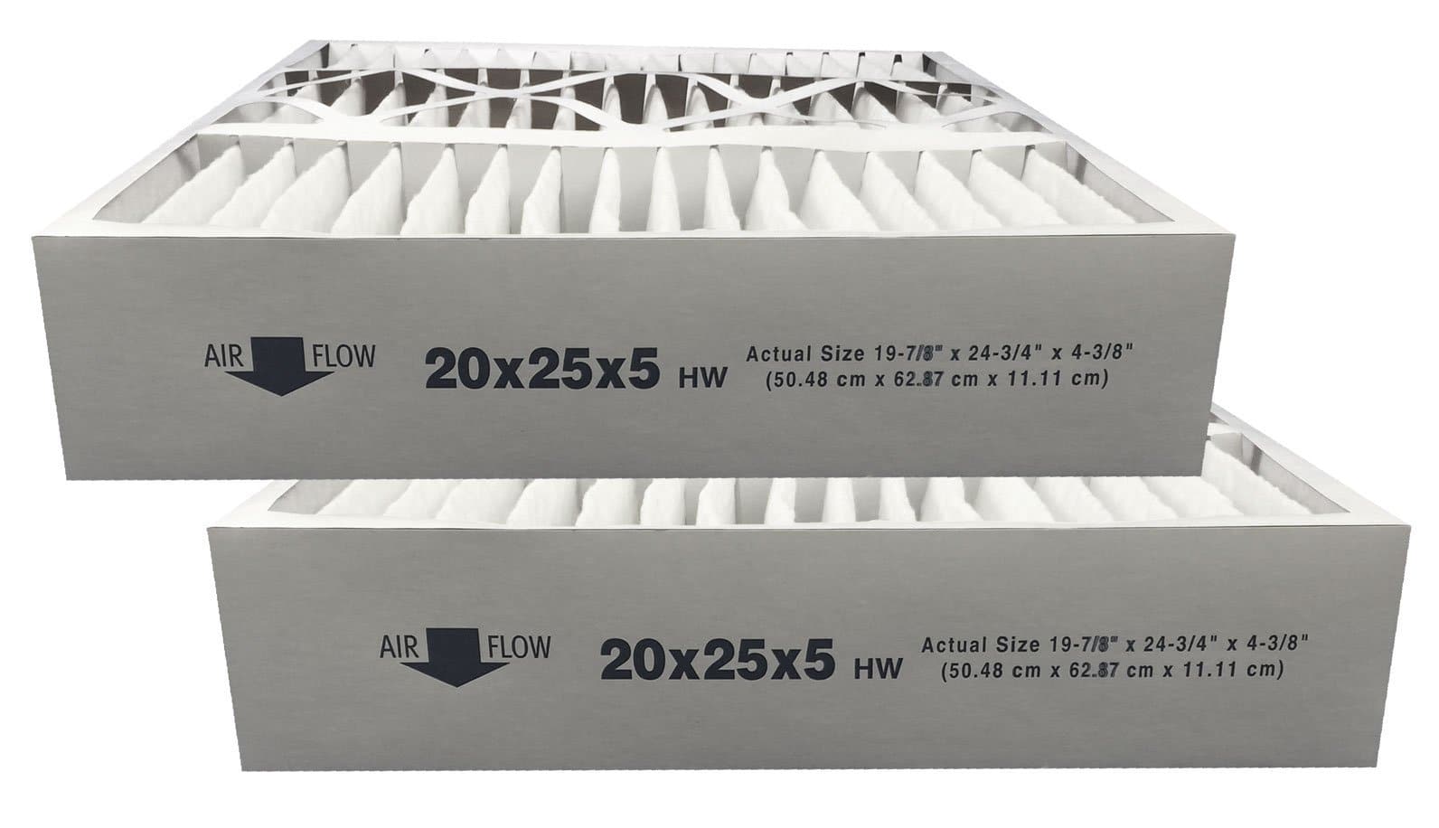 Honeywell FC200E1037 Replacement Air Filter 20x25x4, MERV 11, 2-Pack – Perfect for Home HVAC Systems and Air Purifiers