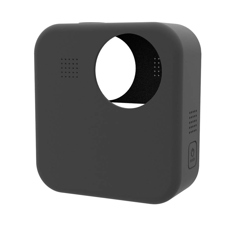 GoPro Max Silicone Protective Case - Durable Red Cover for GoPro Max 360 Camera - Waterproof & Shockproof Accessories for Adventure, Travel & Vlogging (GP493)