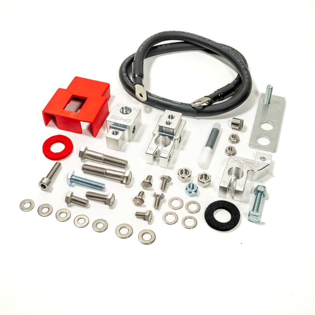 21-24 Ram 1500 TRX SDHQ Built Billet Battery Terminal Kit - Heavy Duty Performance Upgrade for Off-Road & Towing | Perfect for Extreme Driving Conditions & Electrical System Enhancements