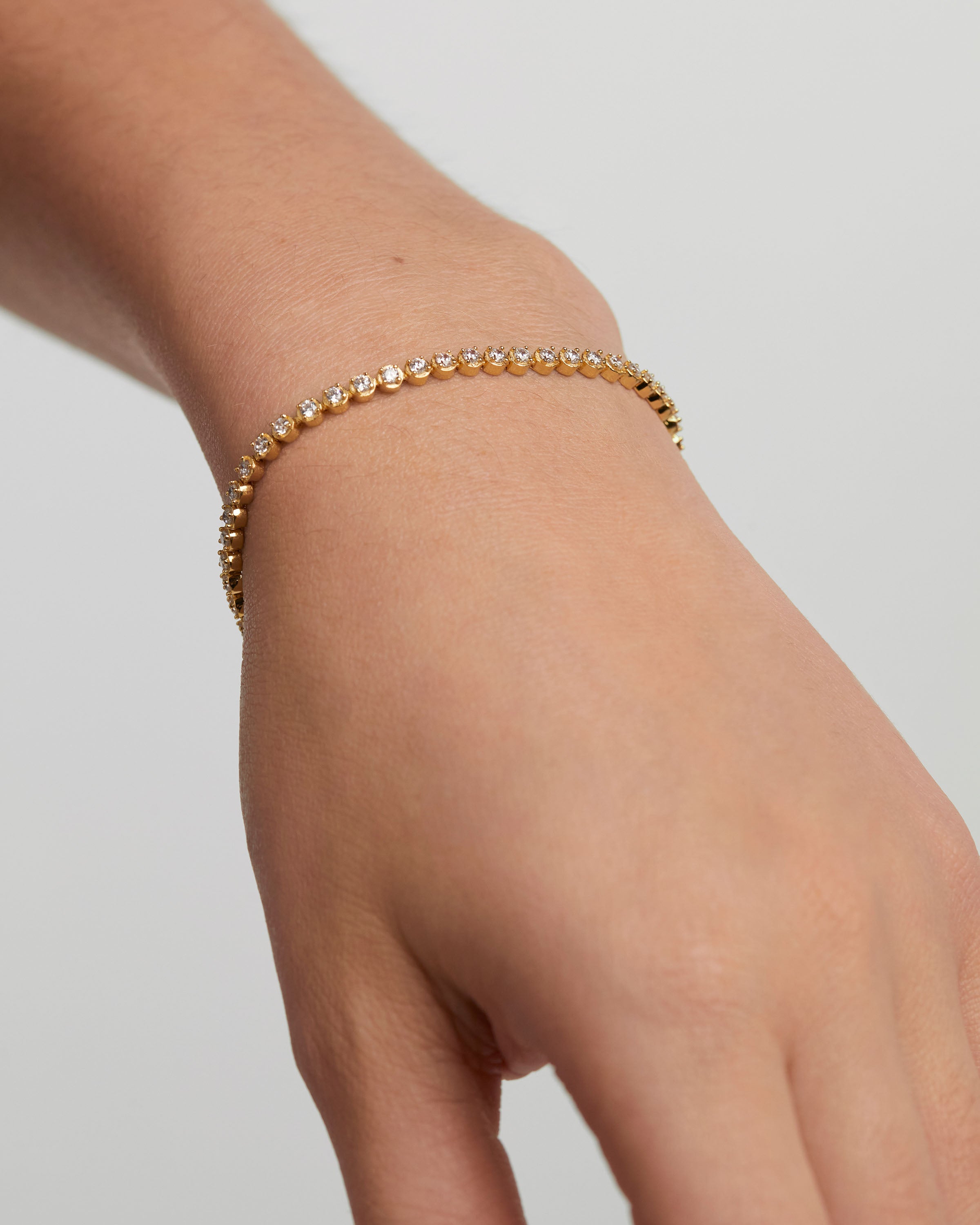 Florence Bracelet for Women - Elegant Gold Plated Adjustable Bangle - Perfect for Parties, Weddings & Everyday Wear
