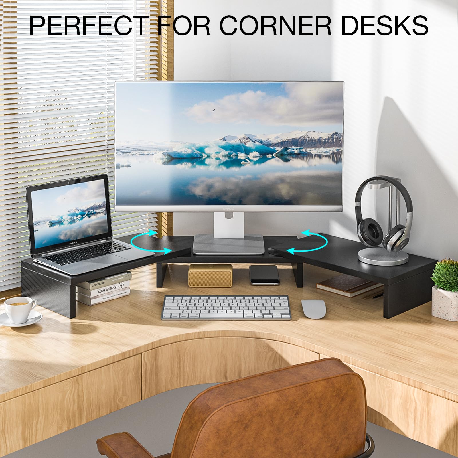 Dual Monitor Stand for Desk - 48.2