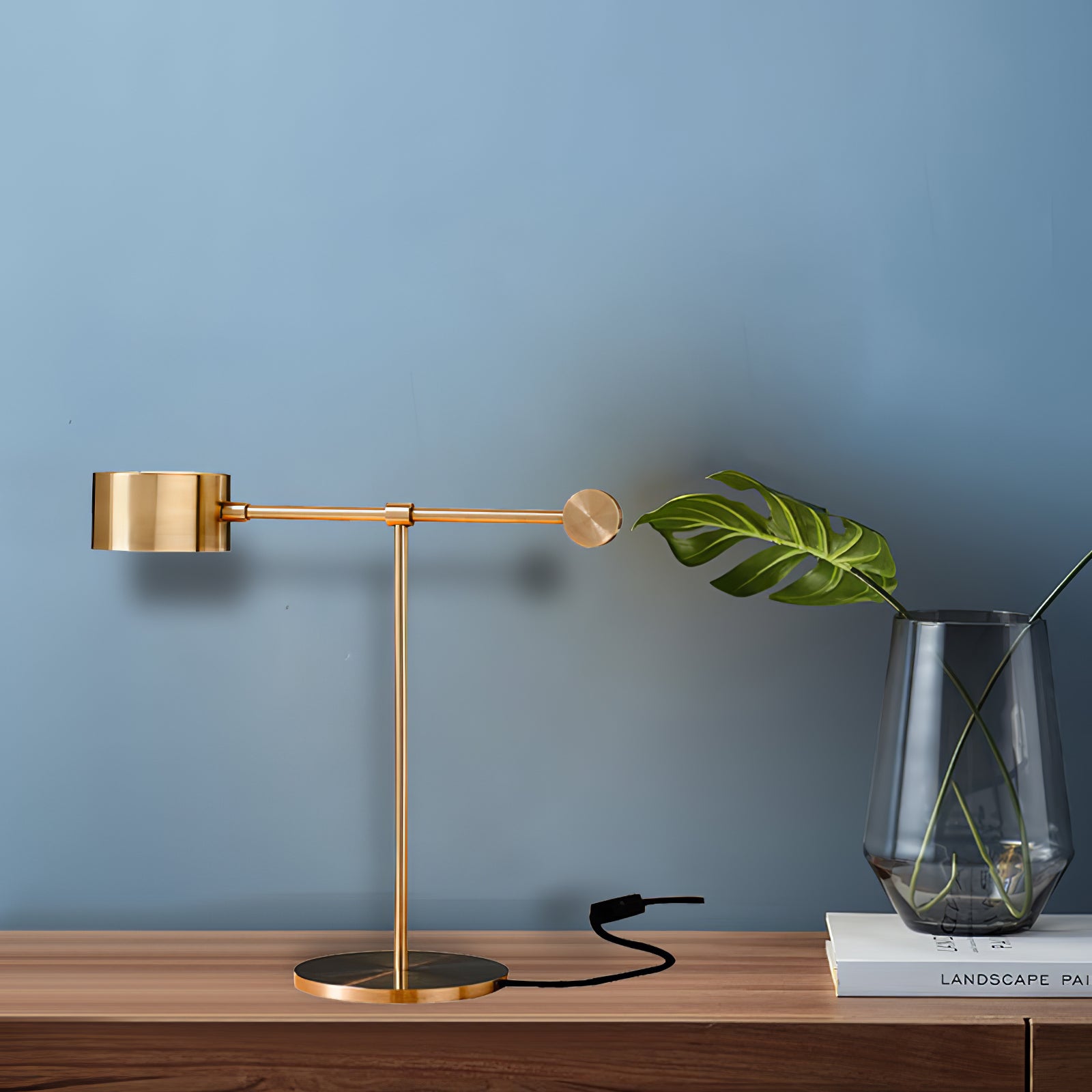 Ergonomic Lever Office Table Light - Adjustable LED Desk Lamp for Home & Workspace - Perfect for Reading, Studying & Computer Work