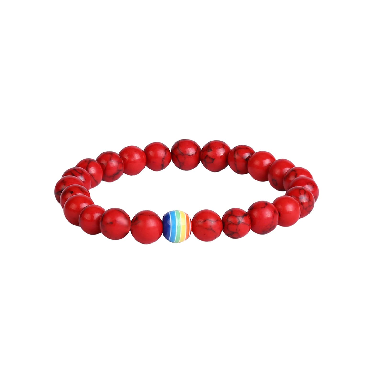 YIISU Anti-Swelling Slimming Anklet for Men & Women - Black Chakra Energy Protection Beaded Bracelet - Reduce Swelling & Improve Circulation - Perfect for Yoga, Meditation & Everyday Wear