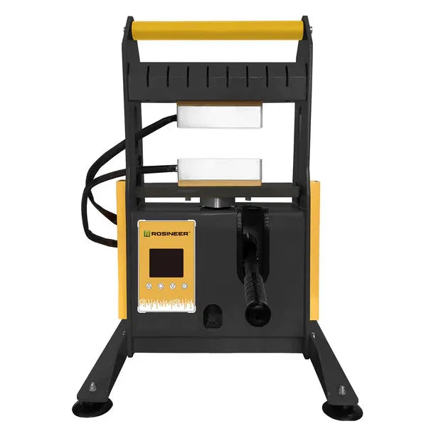 Rosineer BOOST 12 Hydraulic Rosin Press Machine for Home & Commercial Use - Essential Oil Extractor for DIY Rosin, CBD, and Concentrates - Perfect for Cannabis Enthusiasts & Herbal Extractors