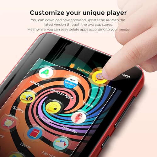Innioasis 160GB MP3 Player with Bluetooth & WiFi - Android Music Player Supporting Spotify, Amazon Music, Pandora - 4