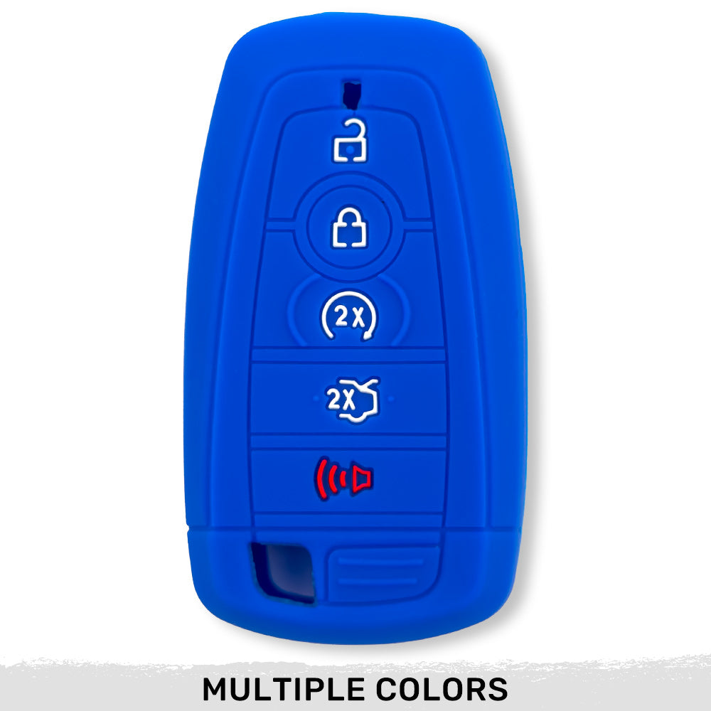 Ford F150, Raptor & Super Duty Smart Key Fob Cover (2018-2025) - Durable 100% Silicone Rubber Protection - Multiple Color Options - Perfect for Off-Roading, Daily Commute & Key Protection