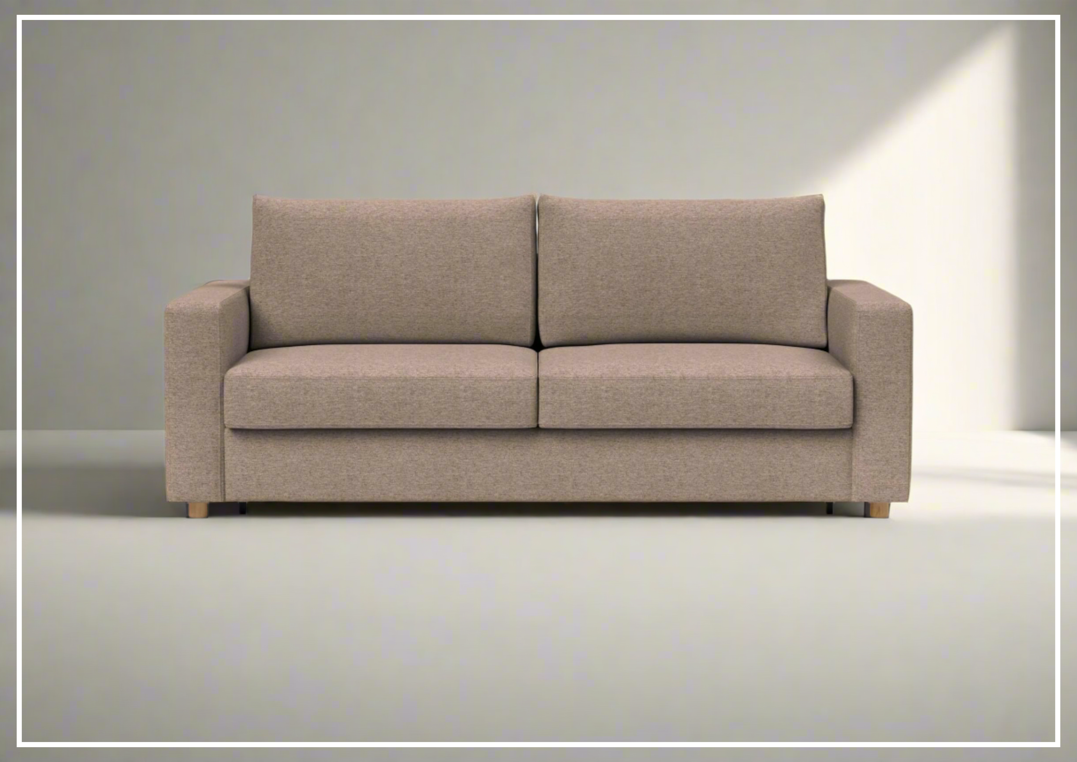Innovation Living Neah Fabric 2-Seater King Size Sleeper Sofa Bed - Convertible Comfort for Small Spaces & Guest Rooms