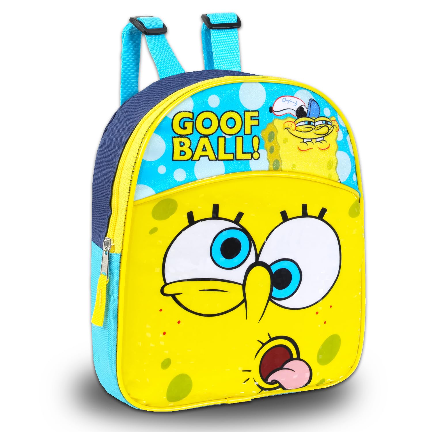 Spongebob Squarepants Mini Backpack for Kids - 3 Piece School Supply Set with 11