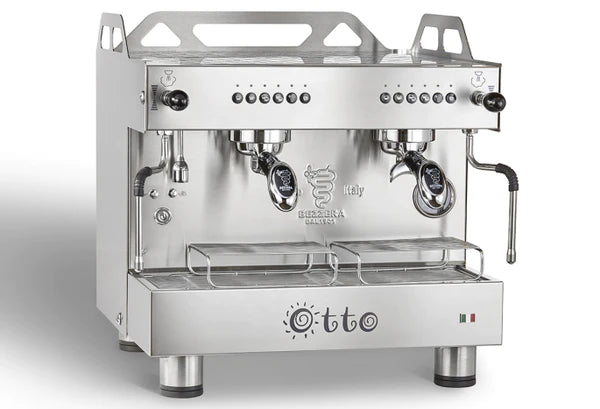 AMTPO Otto 2-Group Compact Espresso Machine 220V - Professional Coffee Maker for Cafes & Restaurants | Perfect for High-Volume Brewing & Commercial Use