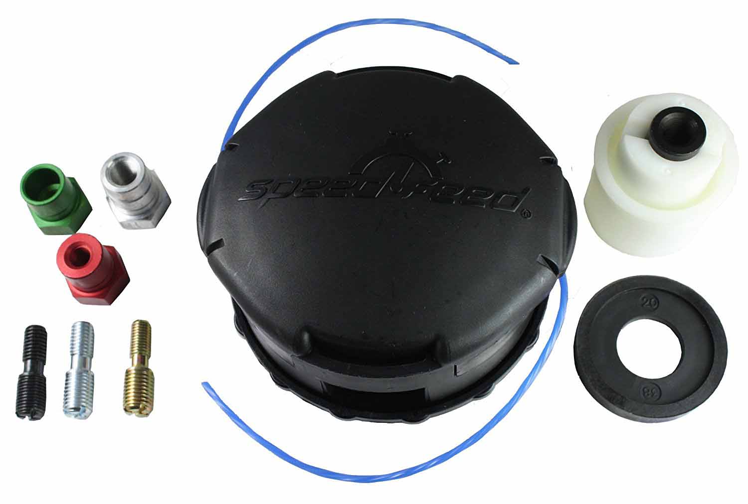 Shindaiwa Speed Feed 400 Universal Trimmer Head Replacement - Compatible with T242, T242X, T262, T262X - Easy-Load String Trimmer Head for Professional Landscaping & Yard Maintenance