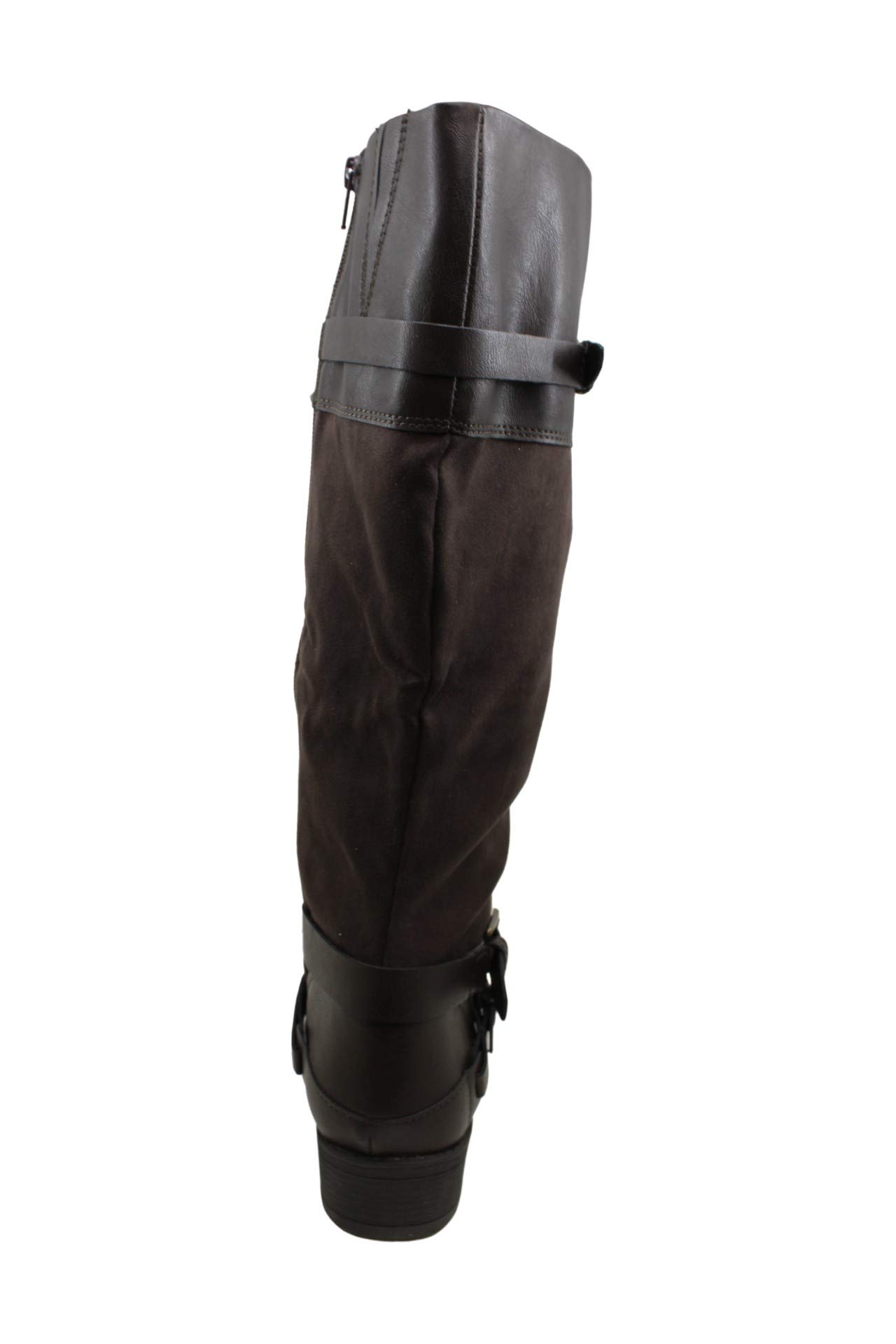 Style & Co. Women's Ashliie Closed Toe Knee High Boots in Chocolate Brown - Size Toddler 10.0 | Comfortable & Stylish Winter Boots for Women, Perfect for Cold Weather & Outdoor Activities