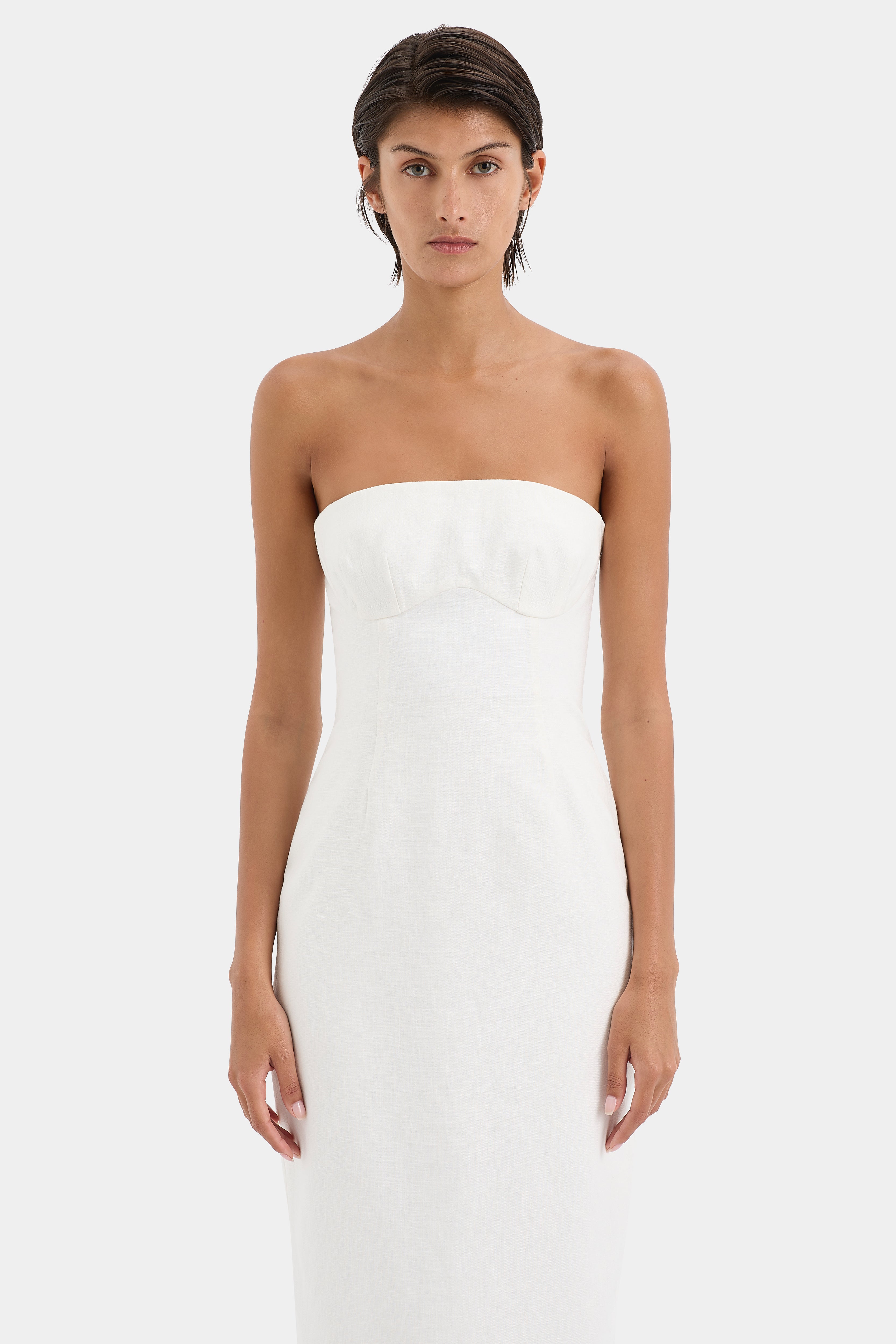 Evalita Elegant Column Dress for Women - Perfect for Weddings, Parties & Special Occasions