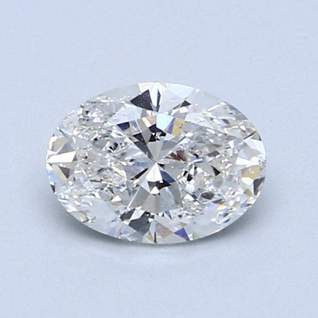 0.90 Carat F Color SI1 Clarity Oval Cut Diamond - Perfect for Engagement Rings & Anniversary Jewelry