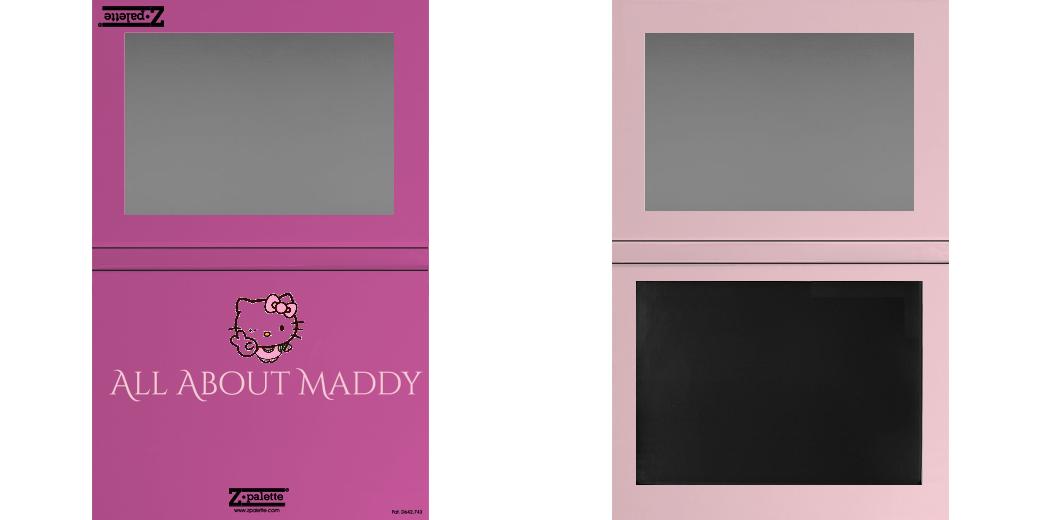 Custom Extra Large Z Palette - Magnetic Makeup Palette for Eyeshadows & Blush - Perfect for Travel & Professional Makeup Artists