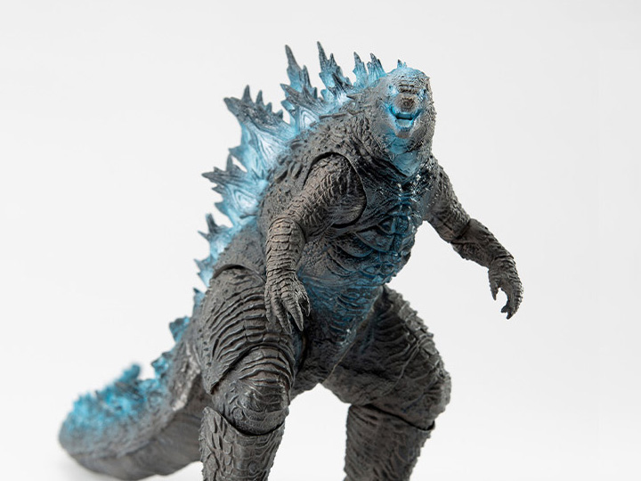 HIYA 7-inch 18cm Godzilla vs Kong Action Figure - Heat Ray Godzilla Collectible Toy for Movie Fans & Collectors | Perfect for Display, Gifts & Anime Collections