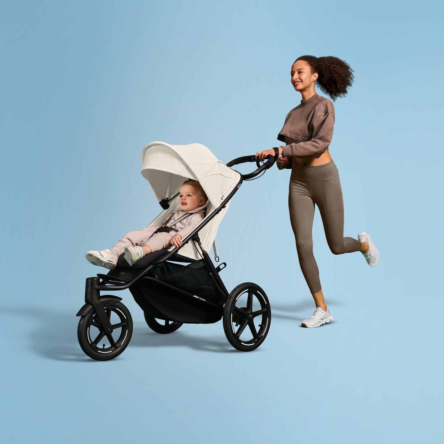 Cybex Avi Spin Lightweight Jogging Stroller for Active Parents - Perfect for Running, Walking & Outdoor Adventures with Baby