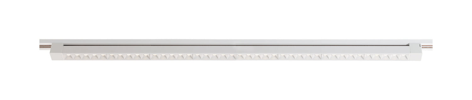 4ft LED Linear Track Light Bar 60W 3800 Lumens 3000K Warm White Halo 30° Beam Angle - Perfect for Kitchen, Retail Stores, and Gallery Lighting