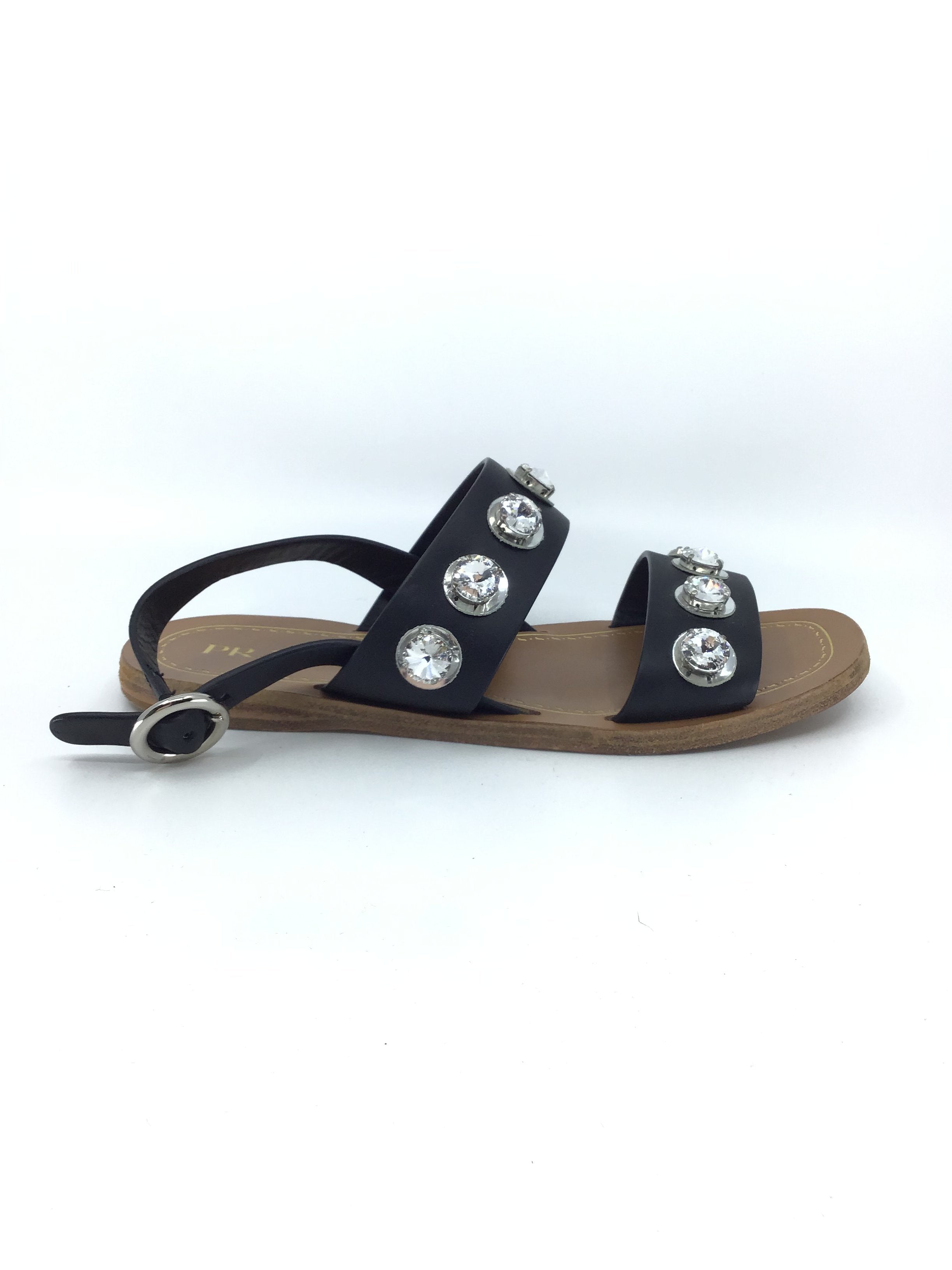 Prada Rhinestone Sandals for Women - Luxury Designer Glitter Heels | Perfect for Weddings, Parties & Evening Events