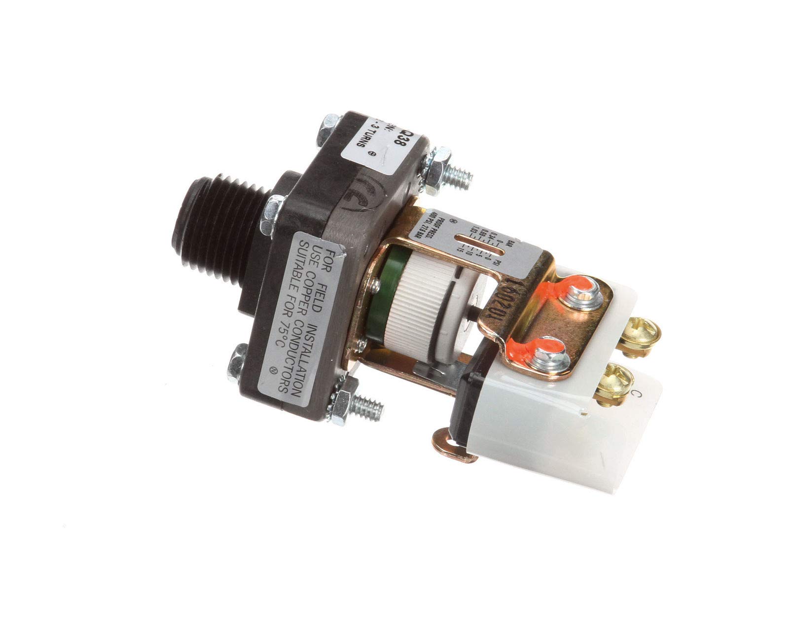 10-8410 High Limit Pressure Switch - HVAC, Refrigeration & Industrial Equipment Safety Control - Perfect for Air Compressors, Boilers & Hydraulic Systems