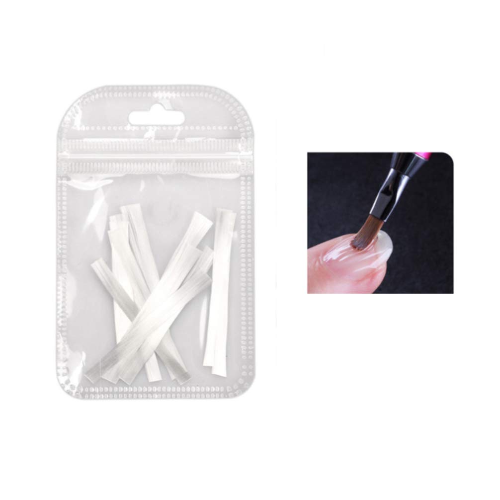 2 Pack Nail Art Fiber for Manicure & Nail Extension - DIY Fiberglass Nail Reinforcement Kit for Stronger, Longer Nails - Perfect for Salon, Home Use & Professional Nail Artists
