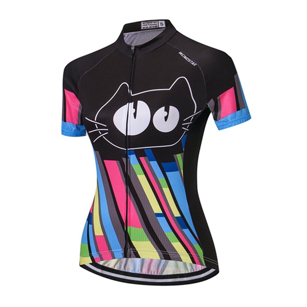Weimostar Women's Cycling Jersey - Breathable, Quick-Dry Bike Shirt for Road & Mountain Biking - Perfect for Cycling, Spinning & Outdoor Sports