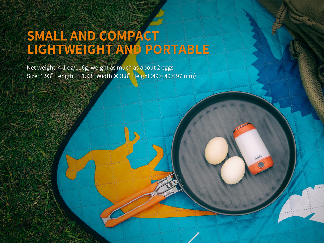 Fenix CL26R Rechargeable LED Camping Lantern - 400 Lumens, Waterproof, Compact for Outdoor Adventures, Hiking, Backpacking & Emergency Use