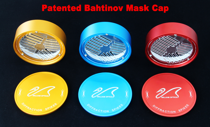 Bahtinov Mask Cover (Patented) for WO 81 Series Telescopes (CPBM 81) - Premium Telescope Focusing Aid for Astrophotography & Stargazing