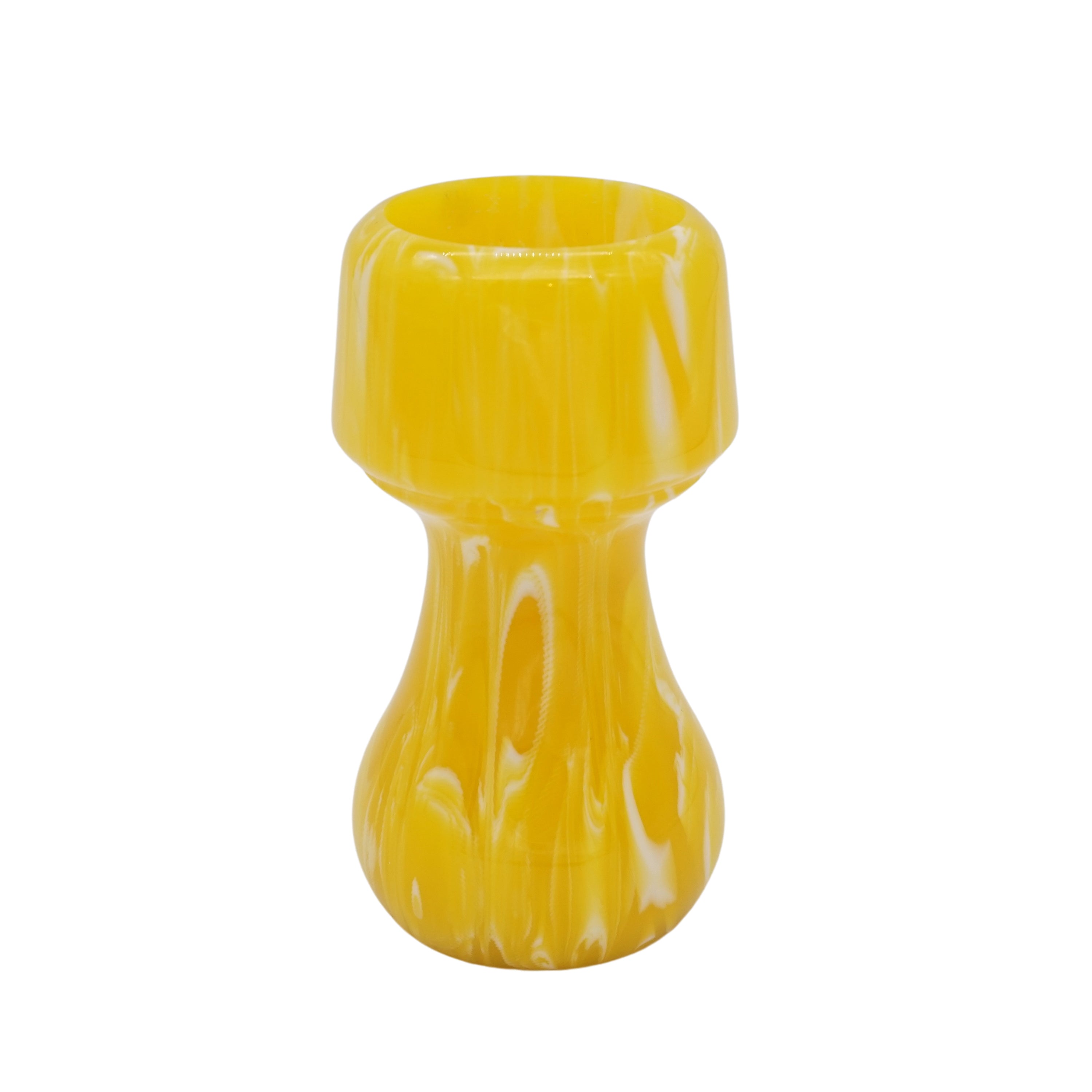Premium Lemon Drop Handcrafted Shaving Brush Handle - Fits 24mm & 26mm Knots - Perfect for Wet Shaving & Grooming Kits - Ideal Gift for Men's Skincare Routine