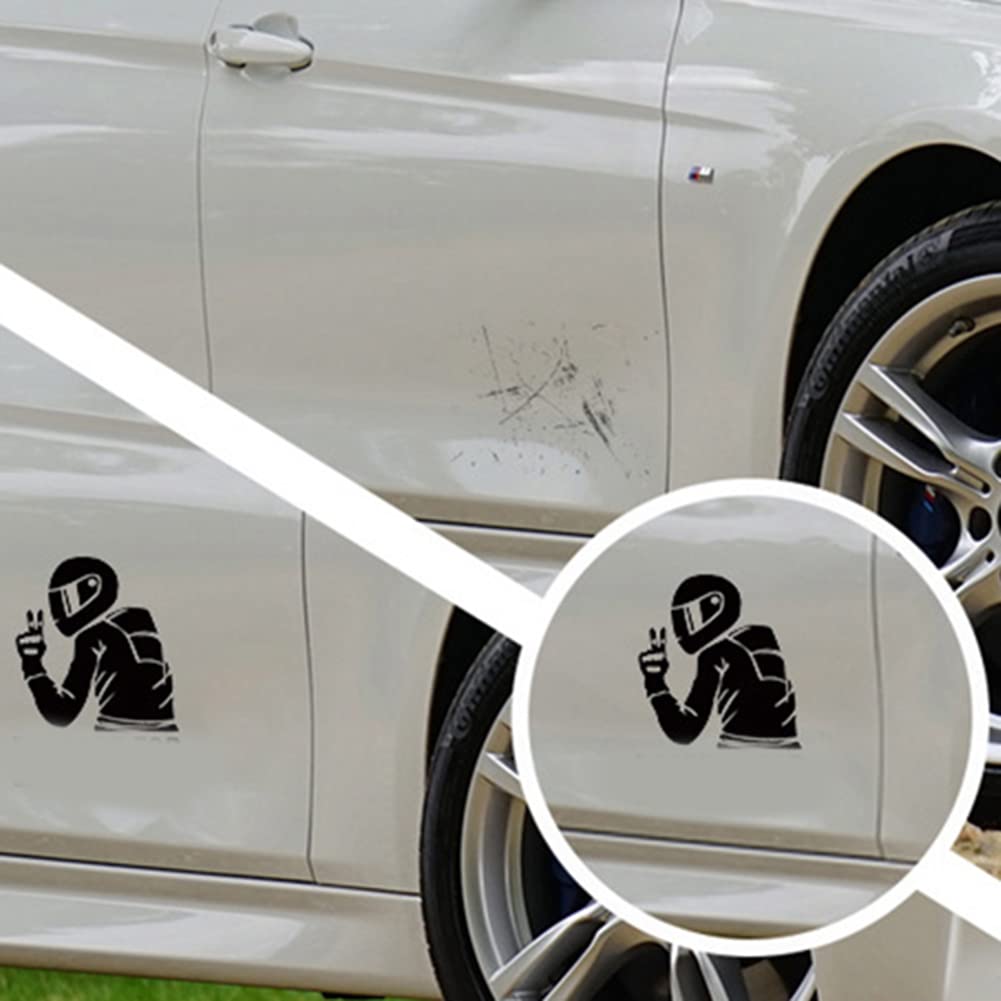 Zcargel Funny Car Sticker - Respect Vinyl Decal for Motorcycle, Truck, SUV & Van Windows - Durable Bumper Stickers for Vehicles - Perfect for Road Trips & Motorcycle Enthusiasts