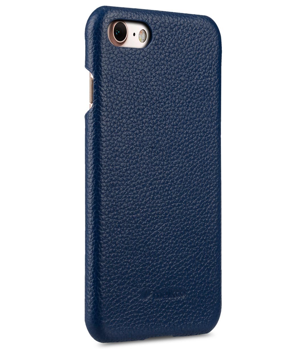 Premium Genuine Leather Snap-On Back Cover Case for Apple iPhone 7/8 (4.7