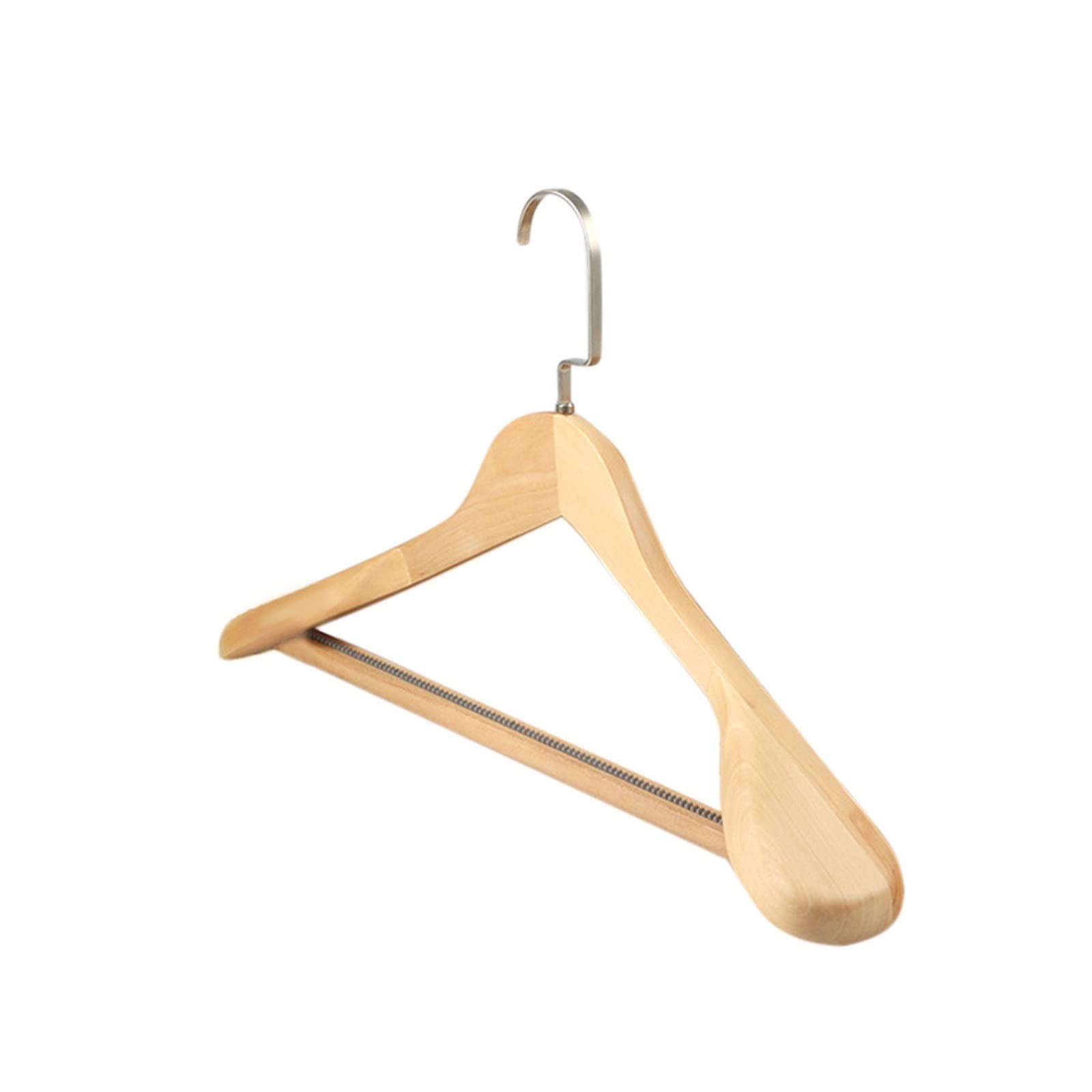 Premium Solid Wood Wide Shoulder Coat Hangers - Heavy Duty Wooden Suit Hangers for Jackets, Dresses & Coats (Color: F) - Perfect for Closet Organization & Luxury Wardrobe Storage