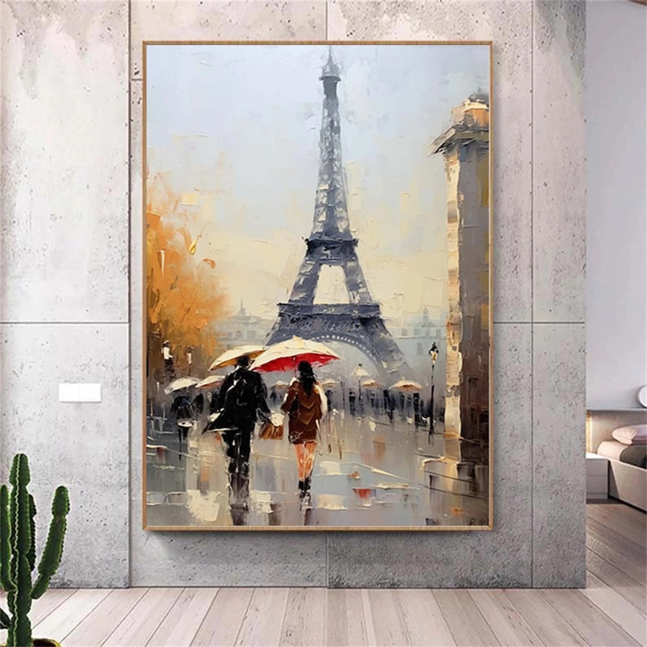 Urban Landscape Painting #UL 026 - Modern Wall Art for Home & Office Decor - Perfect for Living Room, Bedroom or Workspace