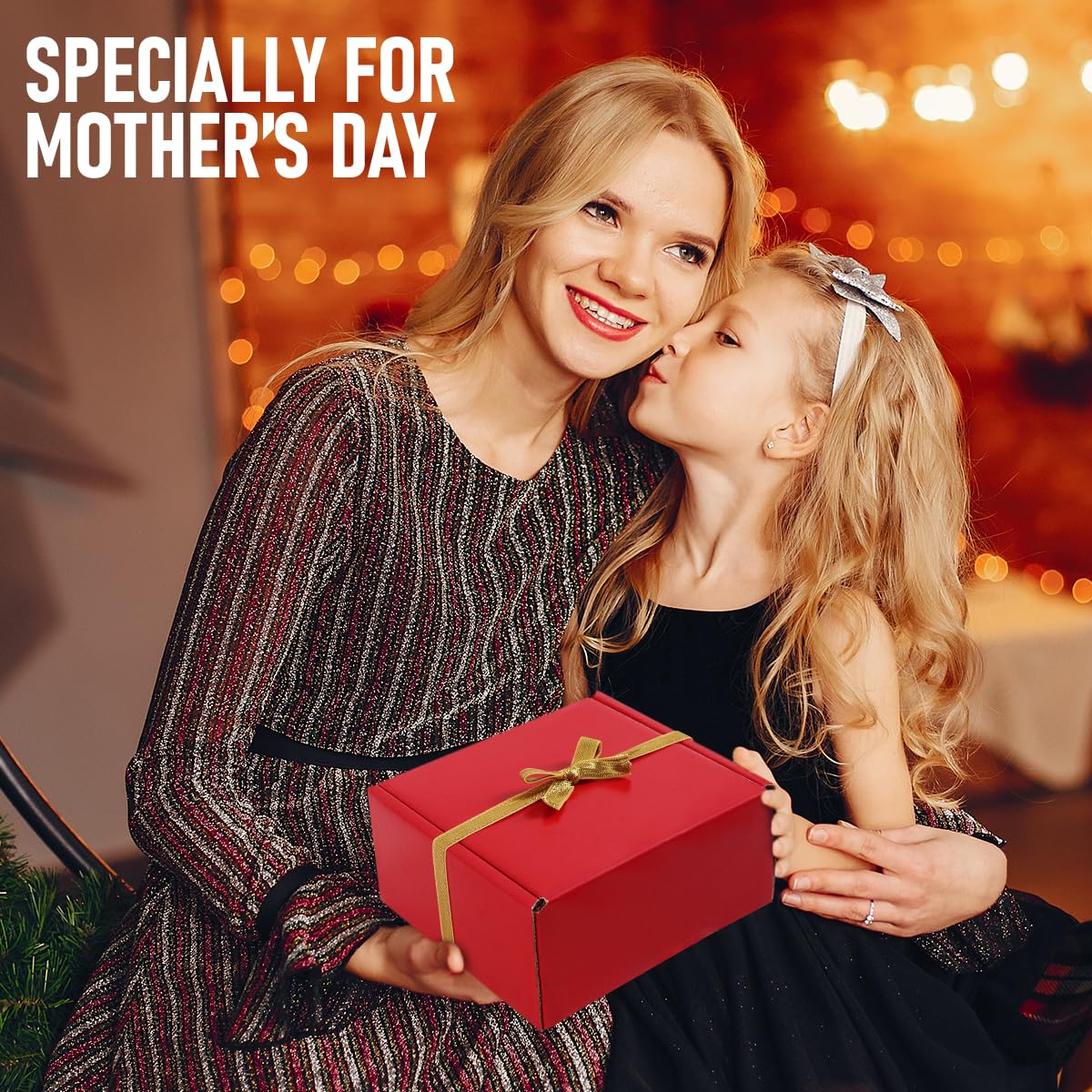 **Premium Assorted Chocolate Gift Box for Mother's Day - 20 Count Luxury Chocolates in Elegant Red Box with Gold Ribbon - Perfect for Gifting, Celebrations & Special Occasions**