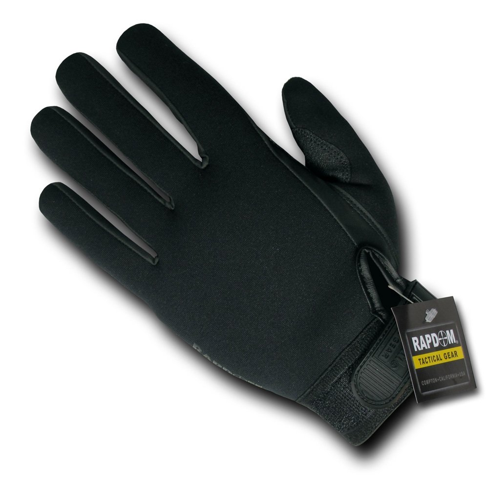 Rapdom Tactical All Weather Shooting Gloves - Durable Military Gloves for Hunting, Range Training & Outdoor Activities - Cold Weather & Water Resistant Tactical Gloves for Men